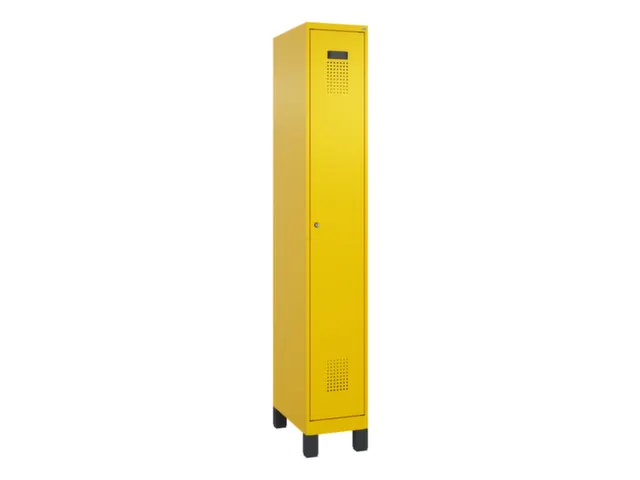 locker voor scheiding van kleding,HxBxD 1950x300x500mm,1vak