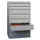 Ladenkast HxBxD 1200x715x600mm 8 Laden Ral7035