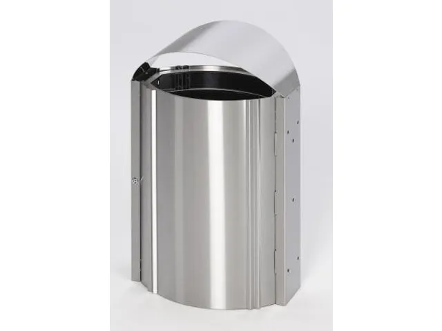 Afvalbak RVS 50 Liter HxB 800x480mm binnenbak verzinkt