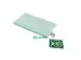 Pochette à fermeture éclair Foldersys EVA 120x220mm vert pastel