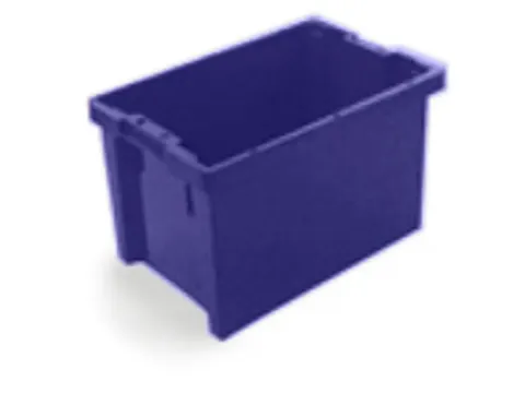 Draaistapelbak Pp Hxlxb 350X600X400Mm 65L Blauw