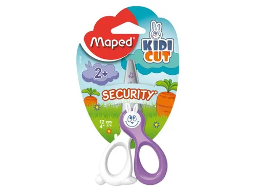 Kinderschaar Maped KidiCut 12cm assorti