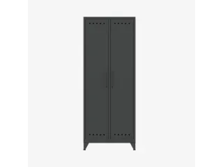 kleding-/wasgoedkast,HxBxD 1800x700x510mm,scheidingswand,4voeten - 1