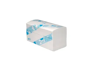 Handdoekpapier I-vouw Eco cellulose 3-laags wit 22x32cm 20x125 Stuks - 1