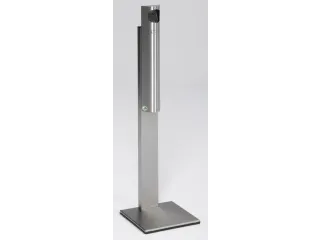 Staande Asbak 3.5 liter Hxbxd 1250x310x310mm Rvs - 1