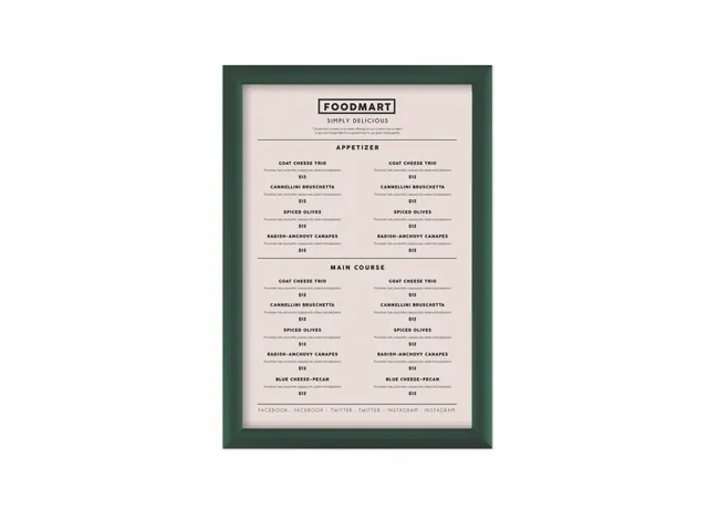 Europel Kliklijst Premium A3 25 mm Groen