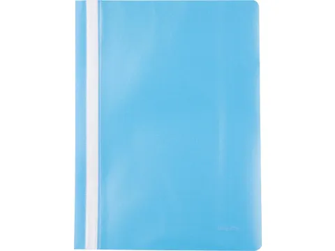 snelhechtmap ft A4 PP blauw, pak van 5 stuks