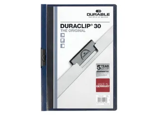 Klemmap Durable 2200 A4 3mm Nachtblauw - 1