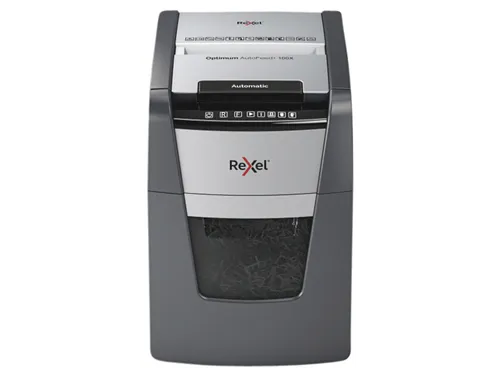 Papiervernietiger Rexel Optimum Auto+ 100X P-4 snippers 4x28mm