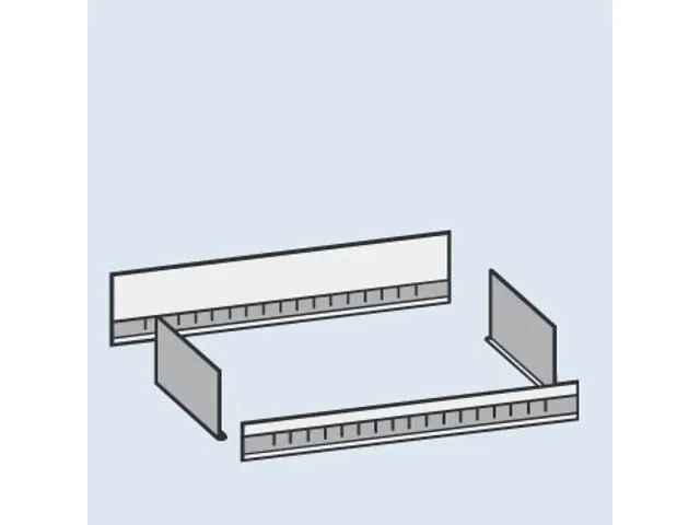 stortgoedbak,v. inhaakstelling,BxD 1000x500mm,staal verzinkt