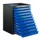 ladekast,HxBxD 900x710x550mm,10lade(n),volledig uittrekbaar