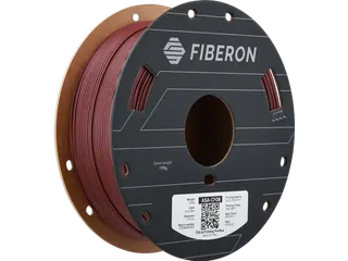 Polymaker 3D filament Fiberon ASA-CF08 1,75 mm Donker Rood 0.5kg - 1