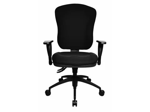 Bureaustoel Topstar Wellpoint 30 zwart stof