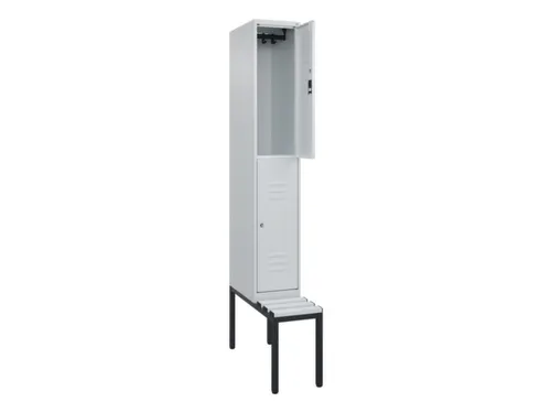 Dubbeldekse dekenkist,HxBxD 2120x300x815mm,1x2vak.,vak B 300mm