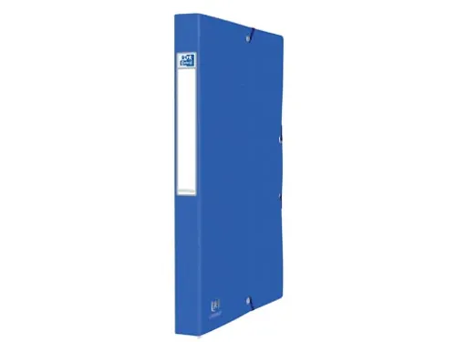 Elba elastobox Oxford Eurofolio rug van 2,5 cm, blauw