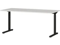 In hoogte verstelbaar bureau,HxBxD 700-800x1600x800mm,blad lichtgrijs