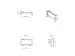 Support universel pour tablette Addit 050 noir