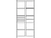 armoire d'atelier,corps RAL7035,face avant RAL7035