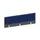 baliepaneel bureau aanbouw achter MS-donkergrijs BN6016-blauw 1400mm
