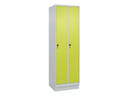 locker voor scheiding van kleding,HxBxD 1950x600x500mm,2vak