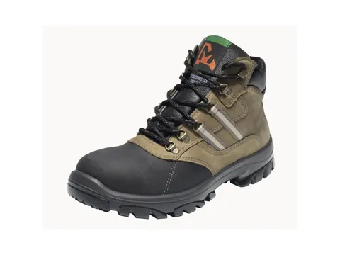 Chaussure de sécurité haute Emma Nestor S3 noir/marron Pointure D-46