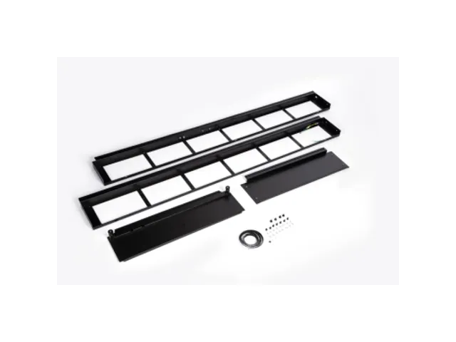Insluitadapter voor Easy rack, achterzijde, 42U, zwart, 800mm breed