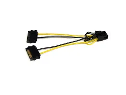 15cm SATA Voeding naar 8-pins PCI Express Videokaart Voeding Verloopka