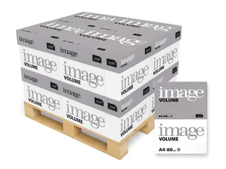Kopieerpapier Image Volume A4 80 Gram Wit Halve Pallet - 1