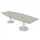 vergadertafel,HxBxD 740x2800x1100mm,vatvormig