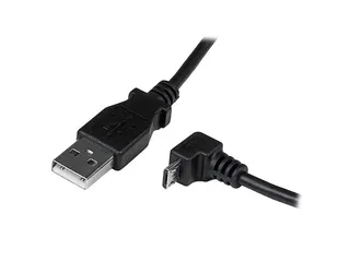 2m micro USB-kabel A-naar-micro-B met neerwaartse hoek - 2