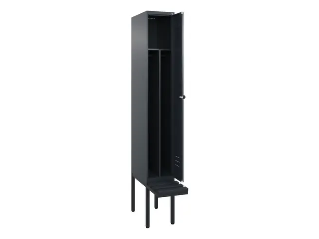 locker voor scheiding van kleding,HxBxD 2120x300x815mm,1vak