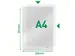 L-map Leitz 4153 premium A4 0.15mm PVC glashelder