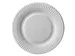 Bord IEZZY Ø180mm karton 100 stuks wit