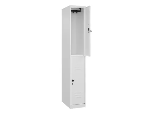 dubbeldekse locker,HxBxD 1850x300x500mm,1x2vak.,vak B 300mm