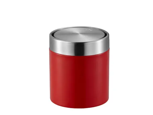 Fandy Tafelafvalbak Rood Mat RVS