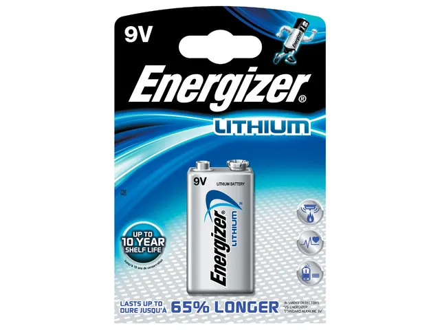 Lithium Batterij, 9 V