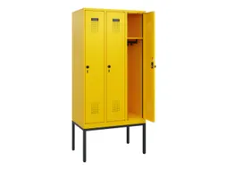 schoollocker,HxBxD 1950x900x500mm,3vak,vak B 300mm,draaigrendel