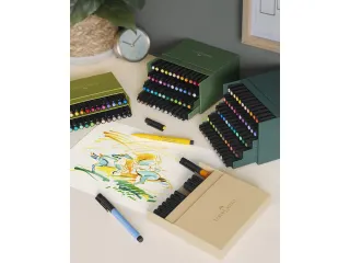 Tekenstift Faber-Castell Pitt Artist Pen Brush 12dlg studiobox - 5