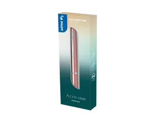Balpen Pilot Acro 1000 medium assorti Display - 6