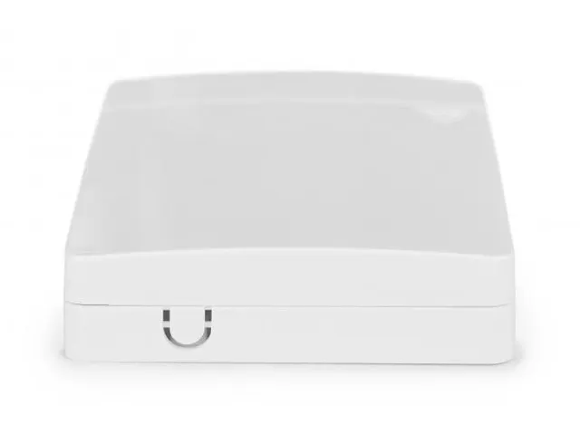 FTTH-behuizing met 2x LC (APC) DX-adapter wandmontage