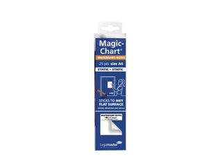 Legamaster Magic-Chart notes Whiteboard folie A4 20x30cm Wit 25 vel - 5