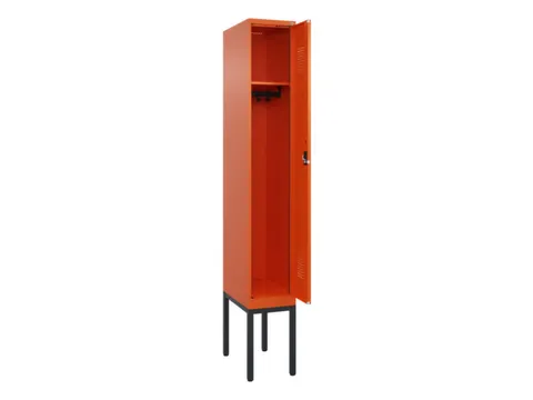 locker,HxBxD 2120x300x500mm,1vak,vak B 300mm,cil.-slot,voetonderstel