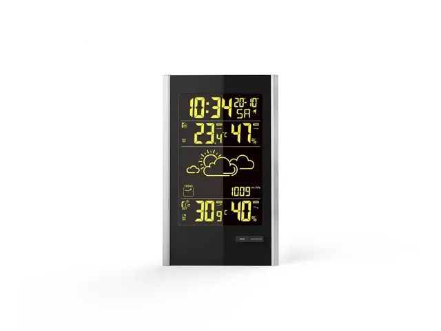 Weerstation Technoline WS 9060 113x186x47mm zwart/zilver met