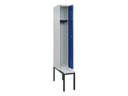 locker met bank,HxBxD 2120x300x815mm,1vak,vak B 300mm,cilinderslot