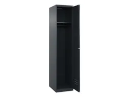locker,HxBxD 1850x400x500mm,1vak,vak B 400mm,cil.-slot,staand op vloer