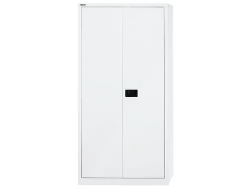 kantoorkast openslaande deuren 1950x914x400mm Stalen Grijs Verkeerswit