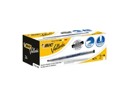 Viltstift Bic Velleda 1721 whiteboard rond fijn zwart