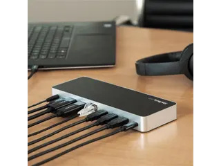 Dual-Monitor Usb-C Docking Station Met Mst 5X Usb 3.0 Poorten - 8