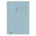 Dossiermap Esselte folio 3 kleppen manilla 275gr blauw