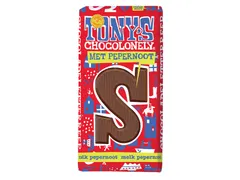 Chocoladeletter Tony's Chocolonely Melk Pepernoot 180gr